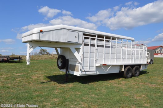 Livestock Trailer - 1993 Miscellaneous donahue  7X20X7 Rubber Floor Cowboy Style available Used in Fairland, OK
