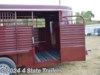 New Livestock Trailer - 2024 Coose 6'8X16'X6'6 WRANGLER STOCK TRAILER RUBBER FLOOR Livestock Trailer for sale in Fairland, OK