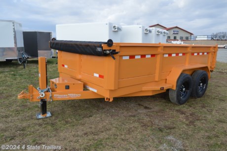 &lt;p&gt;This is a used 2022 year model 83&quot;x14&#39; dump trailer built by Friesen Trailers, right here in Oklahoma! It comes with two 7,000 lb. axles with electric brakes, hydraulic jack, 14 ply tires, 1/8&quot; treadplate steel fenders, 2 5/16&quot; heavy duty adjustable coupler, LED lights, sealed wiring harness (eliminates most common trailer wiring issues), sand blasted, primed, and powdercoated, heavy duty scissors hoist, 24&quot; 10 gauge (1/8&quot; ) sides, one piece corners and full height preformed side supports to give extra rigidity, 7 gauge (3/16&quot;) floor, 3&quot; channel crossmembers 16&quot; on center, 6&quot; channel tongue, dual gate with chains for spreading or dumping, a manual roll up tarp kit, an Interstate 12v battery, a 12v trickle charger, and a 110v drop cord charger. Friesen trailers are very well built, and come with a 1 year warranty!&amp;nbsp;&lt;/p&gt;
&lt;p&gt;*This trailer is in rental.&lt;/p&gt;
