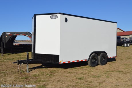 &lt;p&gt;This is a 2023 8&#39;5&quot;X16&#39;X7&#39; cargo trailer made by CellTech Trailers. It comes with two 7,000 lb. axles, electric brakes on all four wheels, a side door with a flush lock and cam bar latch, 16&quot; gravel guard, 4 interior lights, all galvanized steel construction, and LED exterior lights. The walls, floor and roof are a bonded galvanized structural panel with a heavy duty tube frame underneath. It has a number of e-track sections for easy tie down options. CellTech builds a high quality trailer and gives this model a 5 year structural warranty!&lt;/p&gt;