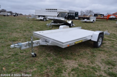 &lt;p&gt;This trailer works great for hauling a 4 wheeler, small mower, or a golf cart. It&#39;s a new Aluma 68&quot;x12&#39; all aluminum utility trailer with a 3,500 lb. torsion axle, 14&quot; tires on aluminum wheels, and a tilt bed with a cushion cylinder! There is no wood to rot, virtually no steel to rust, it&#39;s lightweight and durable and holds its value for many years! Aluma builds a great unit, and backs them with a 5 year warranty!&lt;/p&gt;