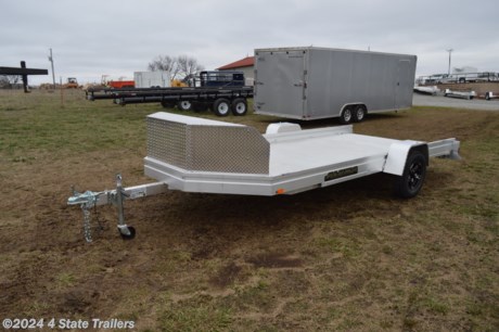 &lt;p&gt;This is a sharp new 2023 Aluma UTR14S-R. It is an all aluminum utility trailer 6&#39;6&quot; wide and 14&#39; 6&quot; long with a single 3,500 lb. torsion axle, 14&quot; aluminum wheels with 6 ply tires, 6&quot; tall solid sides, a slide out ramp, 4 tie loops, and a 24&quot; rock guard with a built in toolbox. This trailer is perfect for hauling 4 wheelers, mowers, or side by sides. Aluma builds a great unit and backs them with a 5 year warranty!&lt;/p&gt;