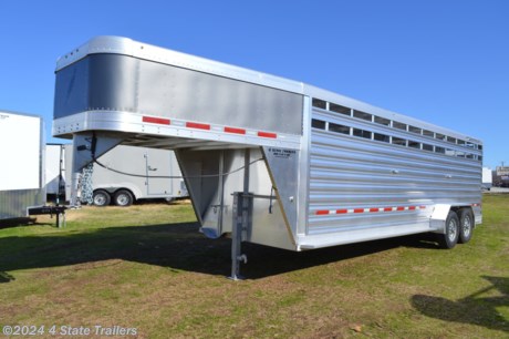 &lt;p&gt;&lt;span style=&quot;color: #363636; font-family: Hind, sans-serif; font-size: 18.88px;&quot;&gt;This is a new Featherlite model 8117 stock trailer&lt;/span&gt;&lt;span style=&quot;color: #363636; font-family: Hind, sans-serif; font-size: 18.88px;&quot;&gt;&amp;nbsp;&lt;/span&gt;&lt;span style=&quot;color: #363636; font-family: Hind, sans-serif; font-size: 18.88px;&quot;&gt;sized at 6&#39;7&quot;x24&#39;x6&#39;6&quot; and&lt;/span&gt;&lt;span style=&quot;color: #363636; font-family: Hind, sans-serif; font-size: 18.88px;&quot;&gt; is equipped with two 7,000 lb. Dexter torflex &lt;/span&gt;&lt;span style=&quot;color: #363636; font-family: Hind, sans-serif; font-size: 18.88px;&quot;&gt;axles with EZ-Lube hubs, 16&quot; 10 ply radial tires, all aluminum construction, a one piece aluminum roof,&lt;/span&gt;&lt;span style=&quot;color: #363636; font-family: Hind, sans-serif; font-size: 18.88px;&quot;&gt; 2 center cut gates with a slider and slam latch, full length running boards, Heavy Duty Western hardware (rear frame reinforcement package&lt;/span&gt;&lt;span style=&quot;color: #363636; font-family: Hind, sans-serif; font-size: 18.88px;&quot;&gt;), charcoal nose, and all LED exterior lighting. The model 8117 has a 10 year structural warranty, 5 years on the axles (through Dexter), and 3 year hitch to bumper warranty!&lt;/span&gt;&lt;/p&gt;
&lt;p&gt;&amp;nbsp;&lt;/p&gt;