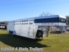2025 4-Star 7X24X6'6 DELUXE STOCK TRAILER Livestock Trailer For Sale at 4 State Trailers in Fairland, Oklahoma