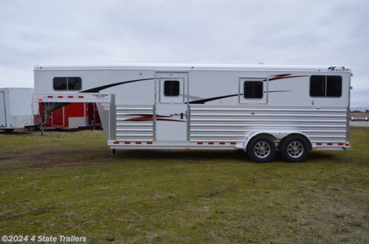 3 Horse Trailer - 2024 4-Star 6'10"X22'X7'6" 2+1 HORSE TRAILER W/ HYDRAULIC JACK available New in Fairland, OK