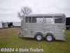 2023 W-W Trailer 5x14x6'6" Bumper Pull Stock Trailer Rubber Floor Livestock Trailer For Sale at 4 State Trailers in Fairland, Oklahoma