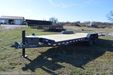 &lt;p&gt;This is a new 2023 year model 83x24 tilt bed Friesen equipment trailer. It features two 7,000 lb. axles, 16&quot; wheels with 10 ply radial trailer tires, electric brakes on both axles, tread plate fenders, stake pockets and rubrail for many tie down options, fully sandblasted and powder coated frame, heavy duty adjustable 2 5/16&quot; coupler, 6&quot; channel tongue, 6&quot; channel frame, 3&quot; channel crossmembers 16&quot; on center, sealed wiring harness (eliminates many common trailer wiring issues), LED lights, &lt;strong&gt;a&lt;/strong&gt; &lt;strong&gt;HYDRAULIC &lt;/strong&gt;&lt;strong&gt;JACK, &lt;/strong&gt;a winch plate, power up/power down tilt action that is fully self contained with the hydraulic pump, a 12 volt deep cycle battery (Interstate Brand), a 12v trickle charger, and a 110v charger. We can add a wireless remote and/or solar charger. Friesen trailers are built to very high standards of quality and detail, and they come with a one year warranty!&lt;/p&gt;