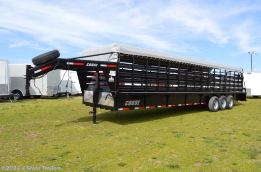 Livestock Trailer - 2023 Coose 6'8x32'x6'6 Stock trailer available New in Fairland, OK