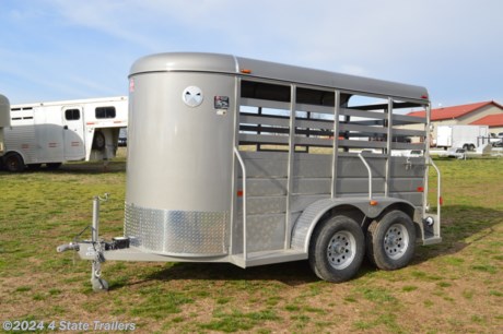 &lt;p&gt;Check out our new WW All Around 5x12x6&#39;2&quot; livestock trailer. This trailer has two 3,500 lb. torsion axles with brakes, 15&quot; trailer tires, cleated rubber floor, LED lights, full swing rear gate with a slider, a full side escape door, and a durable all steel construction with a great quality PPG primed and painted finish. WW builds a great quality unit, and backs it with a 1 year warranty!&lt;/p&gt;