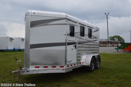 &lt;p&gt;This is one super convenient, great looking horse trailer! You can load 3 horses in this 2024 4 Star 3 horse trailer with slant load, two 4,900 lb axles, drop down tinted windows, aluminum wheels, 16&quot; 10 ply tires, matching spare tire and wheel, and door hold backs. In the horse compartment, it has slam latch dividers, aluminum floor with rubber mats, 2 LED dome lights, a feed bag in each stall, and 3 roof vents. In the tack room there are 2 LED dome lights,&lt;span style=&quot;color: #363636; font-family: Lato, sans-serif; font-size: 16px;&quot;&gt;&amp;nbsp;&lt;/span&gt;&lt;span style=&quot;color: #363636; font-family: Lato, sans-serif; font-size: 14px;&quot;&gt;&lt;span style=&quot;font-family: verdana, geneva, sans-serif;&quot;&gt;3&lt;/span&gt; &lt;span style=&quot;font-family: verdana, geneva, sans-serif;&quot;&gt;carpeted&lt;/span&gt; &lt;span style=&quot;font-family: verdana, geneva, sans-serif;&quot;&gt;aluminum saddle racks, and a hinged blanket bar on the slant wall! 4 Star has been building &quot;Simply the Best&quot; horse and stock trailers for 40 years and they give a 3 year hitch to bumper and an 8 year structural warranty! Stop by or call us today to get hooked up to this fabulous trailer!&lt;/span&gt;&lt;/span&gt;&lt;/p&gt;