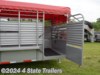 New Livestock Trailer - 2023 Coose 6'8x16'x6'6 Ranch Hand Tarp Top Rubber Floor Stock Livestock Trailer for sale in Fairland, OK