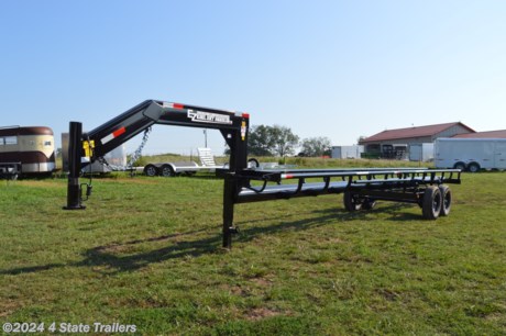 &lt;p&gt;This 32&#39; EZ-Haul hay handler comes with two 6,000 lb. axles with brakes on one axle, 16&amp;rdquo; 10 ply radial tires, 8&amp;rdquo; diameter main pipe with 3/8&amp;rdquo; thick wall, wiring run inside conduit along the side of the main frame, trailer lights in an enclosed tubing rear bumper,&amp;nbsp;and a 10,000 lb. dropleg spring return jack. This trailer is sized to haul 8 of the 4&#39; bales or 6 of the 5&#39; bales with ease. Your truck may need a high rise ball, but most of the time this trailer will work fine with the standard gooseneck ball. You simply push the hay on from the rear with a tractor, pull the hay handler to the place you want to unload (no need to tie the hay down!), pull a pin, swing the arm perpendicular to the trailer, and push up on the arm to dump the bales off on the passenger&#39;s side of the trailer. With the heavy duty double latch system, and simplistic, low maintenance design, this is the easiest way to haul your hay! All EZ-Haul hay handlers come with a 3 year structural warranty!&lt;/p&gt;