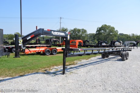 &lt;p&gt;This 36&#39; EZ-Haul hay handler comes with 2- 6,000 lb. axles with brakes on one axle, 16&amp;rdquo; 10 ply radial tires, an 8&amp;rdquo; diameter main pipe with 3/8&amp;rdquo; thick wall, conduit along the side of the main frame that the wiring is run in, trailer tail lights in an enclosed tubing rear bumper, 20,000 lb. Bulldog gooseneck coupler, and a 10,000 lb. dropleg spring return jack. This trailer is sized to haul 9 - 4&#39; or 7 - 5&#39; bales with ease. Your truck may need a high rise ball, but most of the time this trailer will work fine with the standard gooseneck ball. You simply push the hay on from the rear with a tractor, pull the hay handler to the place you want to unload (no need to tie the hay down!), pull a pin, swing the arm perpendicular to the trailer, and push up on the arm to dump the bales off on the passenger&#39;s side of the trailer. With the heavy duty double latch system, and simplistic, low maintenance design, this is the easiest way to haul your hay! All EZ-Haul hay handlers come with a 3 year structural warranty!&lt;/p&gt;
&lt;p&gt;*This trailer is in rental.&lt;/p&gt;