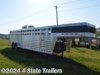 2024 4-Star 7X28X6'6 DELUXE STOCK TRAILER WITH WERM FLOORING Livestock Trailer For Sale at 4 State Trailers in Fairland, Oklahoma