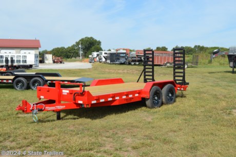 &lt;p&gt;This is a new 2024 83&quot;x18&#39; Friesen equipment trailer. It comes with two 7,000 lb. electric brake axles, 16&quot; 10 ply trailer tires, a powder coat finish after sandblasting and primer, heavy duty treadplate fenders with bracing, 3&quot; channel crossmembers 16&quot; on center, sealed wiring harness (eliminates most common trailer wiring problems), LED lights, treated wood floor with steel dovetail, and extra wide heavy duty stand up ramps with cat grips and spring assist. Friesen trailers are super well built with high standards of quality and detail and come with a 1 year warranty!&amp;nbsp;&lt;/p&gt;
