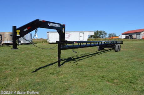 &lt;p&gt;This 42&#39; EZ-Haul hay handler comes with LED lights, two 6,000 lb. axles with brakes on both axles, 16&amp;rdquo; 10 ply radial tires, an 8&amp;rdquo; diameter main pipe with 3/8&amp;rdquo; thick wall, conduit along the side of the main frame that the wiring is run in, tail lights in an enclosed tubing rear bumper, 20,000 lb. Bulldog gooseneck coupler, and a 10,000 lb. dropleg spring return jack. This trailer is sized to haul 10 - 4&#39; or 8 - 5&#39; bales with ease. Your truck may need a high rise ball, but most of the time this trailer will work fine with the standard gooseneck ball. You simply push the hay on from the rear with a tractor, pull the hay handler to the place you want to unload (no need to tie the hay down!), pull a pin, swing the arm perpendicular to the trailer, and push up on the arm to dump the bales off on the passenger&#39;s side of the trailer. With the heavy duty double latch system, and simplistic, low maintenance design, this is the easiest way to haul your hay! All EZ-Haul hay handlers come with a 3 year structural warranty!&lt;/p&gt;