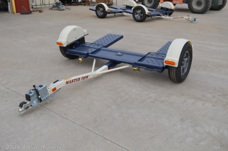 &lt;p&gt;Check out this new Master Tow dolly! It comes with a 3,500 lb axle, hydraulic brakes, 14&quot; aluminum wheels, LED lights, 2&quot; coupler, and ratchets and tie down straps. The total length is 10&#39; including the tongue. It works great to pull a front wheel drive vehicle. To pull a rear-wheel drive vehicle (manual transmission), it needs to be in neutral and to pull an all-wheel or rear-wheel drive vehicle (automatic transmission), the drive shaft must be removed. Master Tow builds a great tow dolly. Come see it for yourself!&lt;/p&gt;