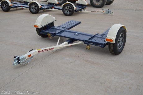 &lt;p&gt;Check out this new Master Tow dolly! It comes with a 3,500 lb axle, electric brakes, 14&quot; aluminum wheels, LED lights, 2&quot; coupler, and ratchets and tie down straps. The total length is 10&#39; including the tongue. It works great to pull a front wheel drive vehicle. To pull a rear-wheel drive vehicle (manual transmission), it needs to be in neutral and to pull an all-wheel or rear-wheel drive vehicle (automatic transmission), the drive shaft must be removed. Master Tow builds a great tow dolly. Come see it for yourself!&lt;/p&gt;
