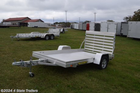 &lt;p&gt;This trailer is perfect for hauling a 4 wheeler, small mower, or a golf cart. It&#39;s a new Aluma 68&quot;x10&#39; all aluminum utility trailer with a 2,200 lb. torsion axle, 13&quot; tires on aluminum wheels, and fold down rear ramp gate for loading! With an all aluminum trailer, there&#39;s no wood to rot, virtually no steel to rust; it&#39;s lightweight and durable and holds its value for many years! ALUMA builds a great unit, and backs them with a 5 year warranty!&lt;/p&gt;