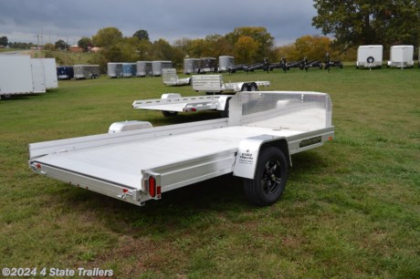 &lt;p&gt;This is a new 2024 Aluma UTR12S-R which is an all aluminum utility trailer that is 6&#39;6&quot; wide and 12&#39; 6&quot; long with a single 3,500 lb. torsion axle, 14&quot; black/aluminum wheels, 6&quot; tall solid sides, a slide out ramp, 4 tie loops, and a 24&quot; rock guard with a built in toolbox. This is one handy little trailer that&#39;s perfect for hauling 4 wheelers, mowers, or side by sides! There&#39;s no wood to rot, virtually no steel to rust and it&#39;s lightweight and easy to pull! Aluma builds a great trailer and backs them with a 5 year warranty!&lt;/p&gt;