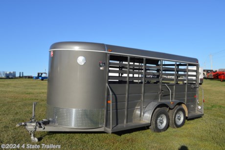 &lt;p&gt;This is a new WW All Around 6x16x6&#39;2&quot; livestock trailer. It comes with two 5,200 lb. torsion axles with brakes, 15&quot; trailer tires, a treated wood floor, LED lights, primed and painted with PPG products, full swing rear gate with a slider, and a side escape door. WW builds a tough trailer and gives a 1 year warranty. Come see this trailer for yourself!&amp;nbsp;&amp;nbsp;&lt;/p&gt;
&lt;p&gt;&amp;nbsp;&lt;/p&gt;