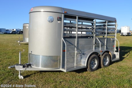 &lt;p&gt;Check out our new WW All Around 5x14x6&#39;6&quot; livestock trailer. This unit has two 3,500 lb. torsion axles with brakes, 15&quot; trailer tires, a treated wood floor, LED lights, full swing rear gate with a slider, 1 center gate with a slam latch, a side escape door, durable all steel construction with a great quality primed and painted finish. WW builds a great quality unit and backs it with a 1 year warranty!&lt;/p&gt;
