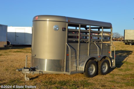 &lt;p&gt;Check out our new WW All Around 5x12x6&#39;2&quot; livestock trailer. This trailer has two 3,500 lb. torsion axles with brakes, 15&quot; trailer tires, treated wood floor, LED lights, full swing rear gate with a slider, a full side escape door, and a durable all steel construction with a great quality PPG primed and painted finish. WW builds a great quality unit, and backs it with a 1 year warranty!&lt;/p&gt;