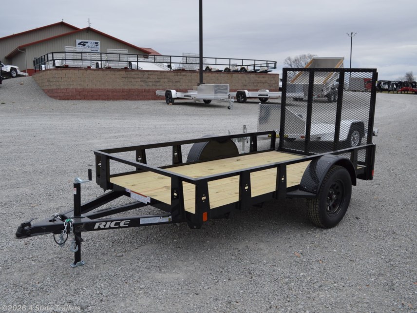 5x10 Rice Trailers 2024 Rice Trailers Single Utility 5X10 UTILITY TRAILER