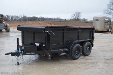 &lt;p&gt;This is a 6x10 Friesen low profile dump trailer. This trailer has a full frame powder coat paint job, two 3500 lb. axles, electric brakes on one axle, 24&quot; tall 10 ga. (1/8&quot; thick) sides, 7 ga. (3/16&quot; thick) floor, combo spread/butterfly gate, a hydraulic lift with fully self contained KTI hydraulics, Interstate 12v deep cycle battery with trickle charger, 110v auxiliary charger (just plug in a drop cord), 15&quot; trailer tires, sealed wiring harness (eliminates most common trailer wiring issues), tarp kit, and LED lights. Friesen trailers are super well built and come with a 1 year warranty!&lt;/p&gt;