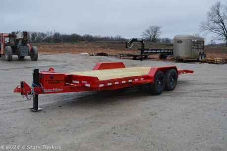 &lt;p&gt;This is a new 83&quot;x20&#39; tilt bed Friesen equipment trailer. It features two 7,000 lb. axles, electric brakes on both axles, 14 gauge tread plate fenders, rub rail and stake pockets for many tie down options, heavy duty adjustable 2 5/16&quot; coupler, hydraulic jack, 6&quot; channel tongue, 6&quot; channel frame, 3&quot; channel crossmembers 16&quot; on center, LED lights, and a treated wood floor with a steel deck on the dovetail. The tilt action is power up/power down operated by the hydraulic pump, a 12 volt deep cycle battery (Interstate Brand), a 12 v trickle charger, and a 110v charger. We can add a wireless remote and/or a solar charger. The entire trailer is sandblasted, fully primed, and powdercoated. Friesen trailers are built to very high standards of quality and detail and come with a 1 year warranty.&amp;nbsp;&lt;/p&gt;