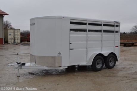 &lt;p&gt;Check out this 6&#39;x14&#39;x6&#39;6&quot; TITAN PRIMO 2 horse slant load trailer with 16 ga. galvaneal steel side sheets, two 3,500 lb. torsion axles with electric brakes, 6 lug wheels, 8 ply tires, a spare tire and wheel, LED lights, 1 LED dome light in the dressing room and 1 in the horse area, 3 tier swing out saddle rack, bridle hooks in the tack room, treated wood floor under rubber mats in tack room and horse area, full swing solid rear gate, and 1 slant divider. The trailer is phosphate washed/degreased, then primed with an epoxy primer, and painted with PPG high solids urethane paint with black undercoating inside the fenderwells. Titan builds a superb unit and backs them with a 5 year warranty. Come see this trailer today!&lt;/p&gt;