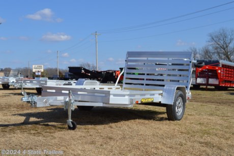 &lt;p&gt;Check out this 77X10 Aluma utility trailer. It has a 3,500 lb. torsion axle, aluminum rims with 14&quot; tires, extruded aluminum floor, fold down rear ramp, sealed wiring harness (eliminates many common trailer wiring issues),and LED lights. There&#39;s no wood to rot, no steel to rust, and it&#39;s very light weight! Aluma Trailers are all aluminum and come with a 5 year hitch to bumper warranty!&lt;/p&gt;