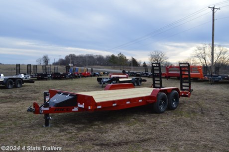 &lt;p&gt;Check out this new 82X20 Rice equipment trailer! It comes with two 7,000 lb axles, electric brakes on both axles, 16&quot; 10 ply tires, 2 5/16&quot; adjustable coupler, 10k jack, a toolbox, 6&quot; channel main frame, 3&quot; formed channel crossmembers on 16&quot; centers, heavy duty 10 guage fabricated fenders, 5&#39; standup ramps with spring assist, a powder coat finish, a treated wood floor, LED lights, and a fully sealed wiring harness. Rice builds a great trailer and gives a 1 year warranty. Come see this trailer today!&lt;/p&gt;