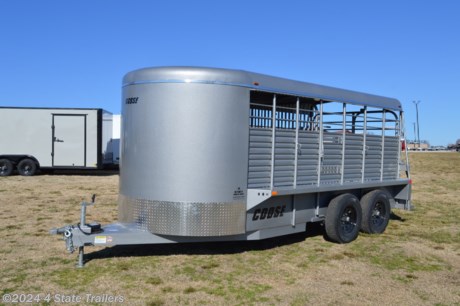 &lt;p&gt;Take a look at this new 6&#39;8&quot;x16&#39;x6&#39;6&quot; Wrangler bumper pull stock trailer built by COOSE Trailers! This trailer comes with two 5,200 lb torsion axles, electric brakes on both axles, new 16&quot; 10 ply trailer tires, spare tire and wheel mounted to the trailer, 1&quot; spaced cleated rubber floor, 36&quot; full side escape door, full swing/slider rear gate with slam latch on slider and gate, 5 stacked 16 ga. formed slats above fender, 1/8&quot; thick full length fenders, superior quality PPG high solids urethane prime and paint finish, 1 center gate, and LED lights. COOSE has been building quality livestock trailers for over 40 years and each trailer has a 1 year warranty. Come see this trailer today!&amp;nbsp;&lt;/p&gt;