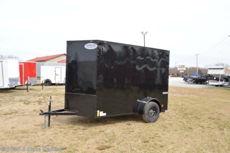 &lt;p&gt;This is a new 6x10X6&#39;6&quot; cargo trailer made by Continental Cargo. It comes with a 3500 lb. axle, 15&quot; trailer tires, rear ramp, a side door with a flush lock and cam bar, 3/4&quot; plywood floor, 3/8&quot; plywood walls, .030 aluminum exterior side sheets bonded with screwed seams, a one piece aluminum roof, 24&quot; gravel guard, two interior dome lights, stabilizer jacks, 4 d-rings in floor, and LED lights. Continental Cargo builds a high quality trailer and gives this model a 1 year warranty!&lt;/p&gt;