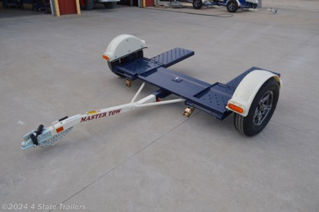 &lt;p&gt;Check out this new Master Tow dolly! It comes with a 3,500 lb axle, electric brakes, 14&quot; aluminum wheels, LED lights, 2&quot; coupler, and ratchets and tie down straps. The total length is 10&#39; including the tongue. It works great to pull a front wheel drive vehicle. To pull a rear-wheel drive vehicle (manual transmission), it needs to be in neutral and to pull an all-wheel or rear-wheel drive vehicle (automatic transmission), the drive shaft must be removed. Master Tow builds a great tow dolly. Come see it for yourself!&lt;/p&gt;