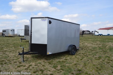 &lt;p&gt;Take a look at this new 6x12X6&#39;6&quot; cargo trailer made by Continental Cargo. It comes with a 3500 lb. axle, 15&quot; 6 ply trailer tires, rear ramp, a side door with a flush lock and cam bar, 3/4&quot; plywood floor, 3/8&quot; plywood walls, .030 aluminum exterior side sheets bonded with screwed seams, a one piece aluminum roof, 24&quot; gravel guard, two interior dome lights, stabilizer jacks, 4 d-rings in floor, and LED lights. Continental Cargo builds a high quality trailer and gives this model a 1 year warranty!&lt;/p&gt;