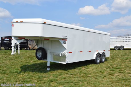 &lt;p&gt;Check out this WW 8&#39;x20&#39;x6&#39;6&quot; gooseneck all steel cargo trailer with tongue and groove treated wood floor, two 7,000 lb. torsion axles with electric brakes, 16&quot; tires with spare, LED lights, v-nose on front of gooseneck, a rear ramp door, and a side access door. WW builds a great quality, heavy duty cargo trailer and backs them with a 1 year warranty!&lt;/p&gt;