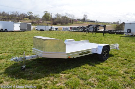 &lt;p&gt;This is a new Aluma UTR12S-R which is an all aluminum utility trailer that is 6&#39;6&quot; wide and 12&#39; 6&quot; long with a single 3,500 lb. torsion axle, 14&quot; black aluminum wheels, 6&quot; tall solid sides, a slide out ramp, 4 tie loops, and a 24&quot; rock guard with a built in toolbox. This is one handy little trailer that&#39;s perfect for hauling 4 wheelers, mowers, or side by sides. There&#39;s no wood to rot, virtually no steel to rust and it&#39;s lightweight and easy to pull! Aluma builds a great trailer and backs them with a 5 year warranty. Come see this trailer today!&lt;/p&gt;