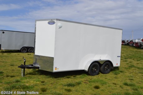 &lt;p&gt;This is a new 7x14X6&#39;6&quot; cargo trailer made by Continental Cargo. It comes with two 3500 lb. axles, electric brakes on all four wheels, 15&quot; trailer tires, rear ramp, a side door with a flush lock and cam bar, 3/4&quot; plywood floor, 3/8&quot; plywood walls, .030 aluminum exterior side sheets bonded with screwed seams, a one piece aluminum roof, 24&quot; gravel guard, two interior dome lights, 4 d-rings in floor, and LED lights. Continental Cargo builds a high quality trailer and gives this model a 1 year warranty!&lt;/p&gt;