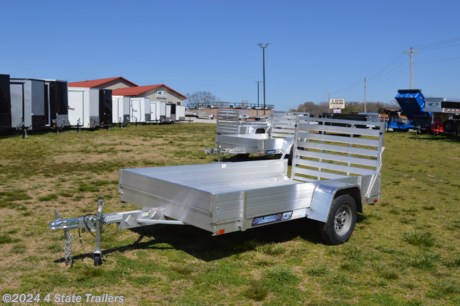 &lt;p&gt;This trailer is great for hauling a 4 wheeler, small mower, or a golf cart. It&#39;s a new Aluma 63&quot;x10&#39; all aluminum utility trailer with a 2,000 lb. torsion axle, 13&quot; tires, 12&quot; solid sides, and a drop down ramp for loading! There&#39;s no wood to rot, virtually no steel to rust, it&#39;s lightweight and durable and holds its value for many years! Aluma builds a great unit and backs them with a 5 year warranty!&lt;/p&gt;