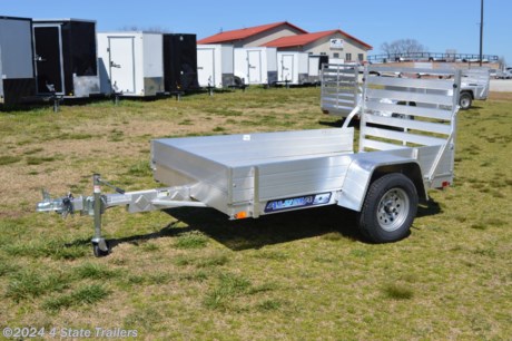 &lt;p&gt;This is a new Aluma 54&quot;x8&#39; all aluminum utility trailer with a 2,000 lb. torsion axle, 13&quot; tires, extruded aluminum flooring, 12&quot; solid sides, and a fold down rear ramp gate for loading! There is no wood to rot, virtually no steel to rust, it&#39;s lightweight and durable and holds its value for many years! Aluma builds a great unit, and backs them with a 5 year warranty!&lt;/p&gt;