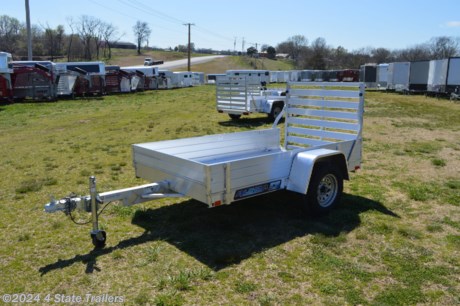 &lt;p&gt;This is a new Aluma 54&quot;x8&#39; all aluminum utility trailer with a 2,000 lb. torsion axle, 13&quot; tires, extruded aluminum flooring, 12&quot; solid sides, and a fold down rear ramp gate for loading! There is no wood to rot, virtually no steel to rust, it&#39;s lightweight and durable and holds its value for many years! Aluma builds a great unit, and backs them with a 5 year warranty!&lt;/p&gt;
