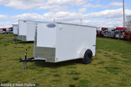 &lt;p&gt;Take a look at this new 5&#39;x10&#39;X5&#39; cargo trailer made by Continental Cargo. It comes with a 3500 lb. axle, double rear doors, a side door with a cam bar and latch, 3/4&quot; plywood floor, 3/8&quot; plywood walls, .030 aluminum exterior side sheets bonded with screwed seams, a one piece aluminum roof, 24&quot; gravel guard, two interior dome lights, and LED lights. Continental Cargo builds a high quality trailer and gives this model a 1 year warranty!&lt;/p&gt;