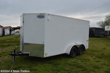 &lt;p&gt;Take a look at this 7X14X6 Continental Cargo trailer! It comes with two 3,500 lb axles, electric brakes on both axles, 15&quot; wheels, interior lights, double doors, a side door, and 2&#39; rock guard. Continental Cargo builds a great trailer and gives a 1 year warranty. Come see this trailer today!&lt;/p&gt;