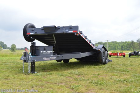 &lt;p&gt;This is a new 83x22 tilt bed Friesen equipment trailer. It comes with two 7,000 lb. axles, 16&quot; aluminum wheels, 10 ply tires, a spare tire and wheel, electric brakes on both axles, 14 gauge tread plate fenders, stake pockets, fully sandblasted and powder coated frame, heavy duty adjustable 2 5/16&quot; coupler, 6&quot; channel tongue, 6&quot; channel frame, 3&quot; channel crossmembers 16&quot; on center, sealed wiring harness (eliminates many common trailer wiring issues), LED lights, a hydraulic jack,&lt;strong&gt;&amp;nbsp;&lt;/strong&gt;a winch plate, a treadplate steel floor, power up/power down tilt action that is fully self contained with the hydraulic pump, a 12 volt deep cycle battery (Interstate Brand), a 12v battery trickle charge, and a 110v auxiliary charger. We can add a wireless remote and/or solar charger. Friesen trailers are built to very high standards of quality and detail, and come with a one year warranty!&lt;/p&gt;