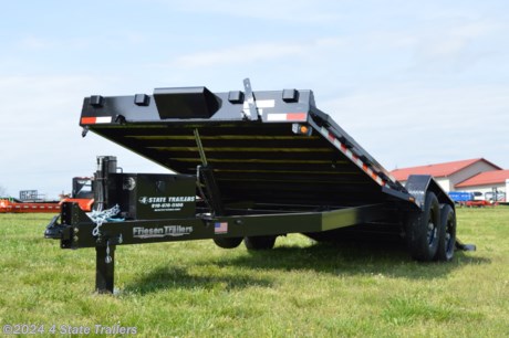 &lt;p&gt;This is a new 83&quot;x22&#39; tilt bed Friesen equipment trailer. It comes with two 7,000 lb. axles, electric brakes on both axles, a hydraulic jack, tread plate fenders, a winch mounting plate, rub rail, stake pockets, heavy duty adjustable 2 5/16&quot; coupler, 6&quot; channel tongue, 6&quot; channel frame, 3&quot; channel crossmembers 16&quot; on center, LED lights, a treated wood floor, a 12 volt deep cycle battery (Interstate Brand), a 12v trickle charger, a 110v battery charger, and a sandblasted, primed, and powdercoated finish. Friesen trailers are built to very high standards of quality and detail and come with a one year warranty!&lt;/p&gt;