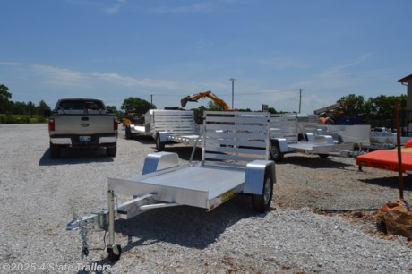 &lt;p&gt;This is a new Aluma 54&quot;x8&#39; all aluminum utility trailer with a 2,000 lb. torsion axle, 13&quot; aluminum wheels, and fold down rear ramp gate for loading! There is no wood to rot, virtually no steel to rust, it&#39;s lightweight and durable and holds its value for many years! Aluma builds a great trailer, and backs them with a 5 year warranty!&lt;/p&gt;