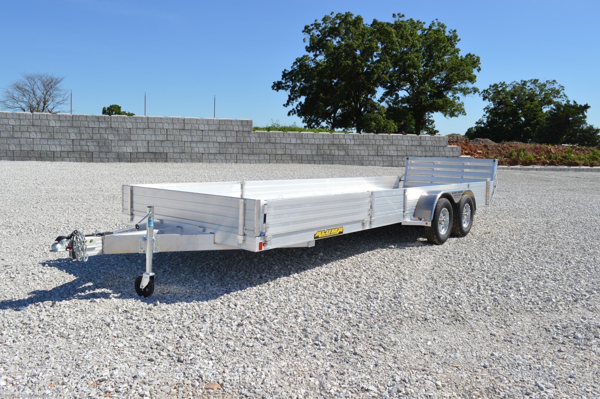 AL287670 - 2025 Aluma 8122TA-R-BT-SR 81X22 UTILITY TRAILER Utility
