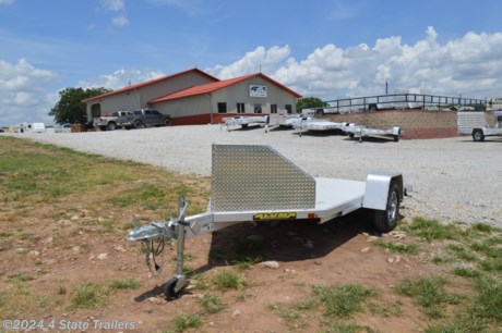 &lt;p&gt;Hey folks, this trailer is one of the best trailers available for hauling a single bike! It is very lightly used. The deck size is 51&quot;x11&#39;6&quot; and it comes with a motorcycle wheel bracket, LED lights, all aluminum construction, a slide out ramp for ease of loading, 4 aluminum tie loops, aluminum rock guard, a 2,000 lb. torsion axle, and 13&quot; aluminum wheels. Aluma builds a great trailer. Come see this trailer today!&lt;/p&gt;